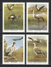 TRANSKEI 1991 - PASARI DE PRADA - SERIE DE 4 TIMBRE - NESTAMPILATA - MNH / pasari346 foto