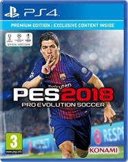 Pro Evolution Soccer PES 2018 PS4, sigilat (transport inclus la plata in avans) foto