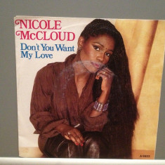 NICOLE McCLAUD - DON'T YOU../SHY BOY(1985/CBS/RFG) - Vinil Single '7/Impecabil