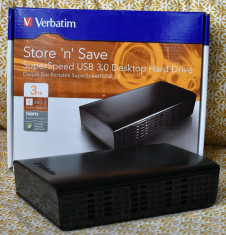 Vand HDD Extern Verbatim SuperSpeed 3TB foto