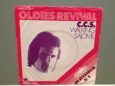 C.C.S. - WALKING/SALOME (1974/EMI/RFG)- Vinil Single pe &amp;#039;7/Impecabil foto