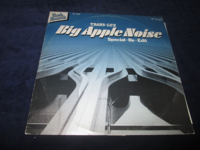 Trans-Lux - Big Apple Noise _ vinyl,12&amp;quot; _ Rush Rec. (Germania) foto