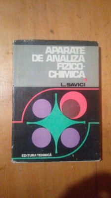 Aparate de analiza fizico-chimica-L.Savici foto