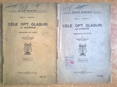 Trifon Lugojan - Cele opt glasuri, vol. I - partea I si II {1927} foto