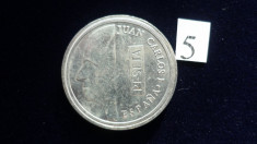 MONEDA SPANIA 1989 foto