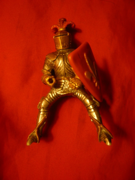 Cavaler Medieval francez , marca Schleich Germania , h= 11 cm