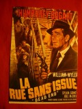 Ilustrata - Afis de Film cu Humphrey Bogart - Franta