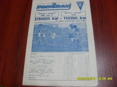 program Vagonul Arad - Electromure Tg. M