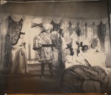Fotografie afis de dimensiuni mari: 63 x 55 cm, anii 50, piesa de teatru