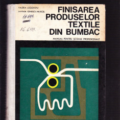 FINISAREA PRODUSELOR TEXTILE DIN BUMBAC