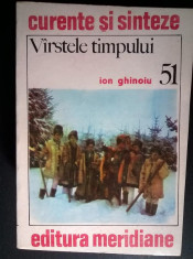 Ion Ghinoiu - Varstele timpului foto