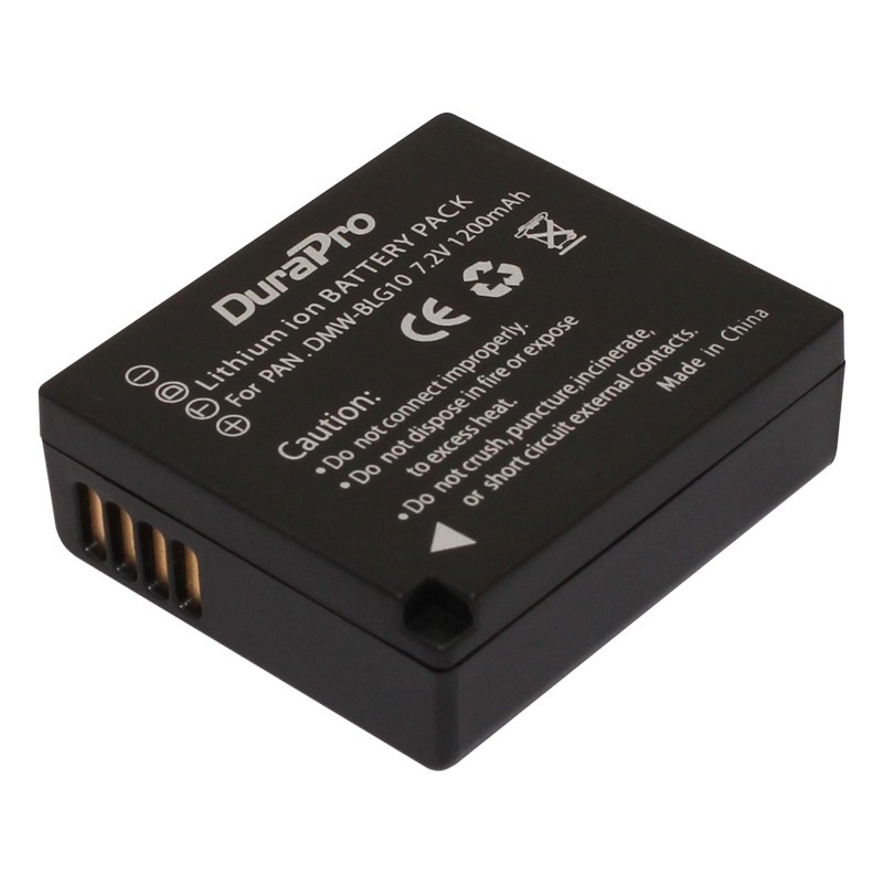 Batteria DMW-BLG10 O Caricabatterie USB Per Panasonic Lumix DMC-TZ101, TZ80, DC-ZS70