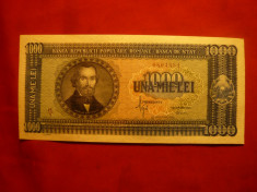Bancnota 1000 lei 1950 N.Balcescu , cal. Necirculat foto