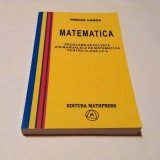 MIRCEA GANGA MATEMATICA PROBLEME REZOLVATE DIN MANUALUL DE CLASA A X-A,RF13/1