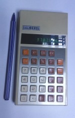 un calculator vechi ICE felix CE 822 CE822 extrem de rar de colectie functional foto