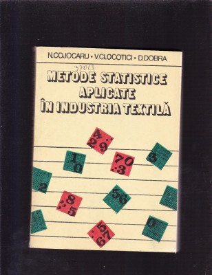 METODE STATISTICE APLICATE IN INDUSTRIA TEXTILA foto