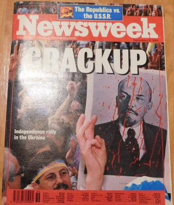 Revista Newsweek - 3 Septembrie 1991. In limba engleza foto
