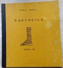 HORIA GROZA - BRATARILE (VERSURI, 1926-1933/pref. LUCIAN BOZ) [CALIFORNIA, 1991]
