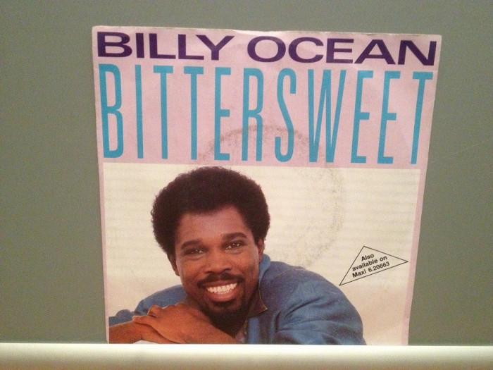 BILLY OCEAN - BITTERSWEET (1986/JIVE/RFG) - Vinil Single pe &#039;7/Impecabila