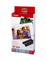 Cartus OEM Canon KP-36IP pachet cartus + Photo Paper 36 foto foto