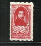 ROMANIA 1951 - CENTENARUL MORTII PICTORULUI ION NEGULICI, MNH - LP. 280, Nestampilat