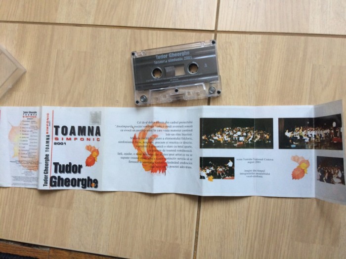 tudor gheorghe toamna simfonic 2001 caseta audio muzica folk Illuminati Creatio