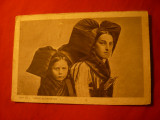 Ilustrata - Folclor -Costum Popular din Alsacia, circ.1951 , Franta