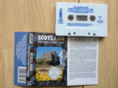 scotland dances and dance bands caseta audio selectii muzica pop folk scotiana foto