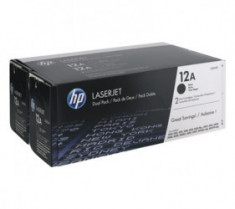 Cartus OEM HP Q2612AD Toner Black (12A) Dual Pack 2x2000 pag foto