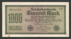 GERMANIA 1000 1.000 MARK MARCI 1922 [7] VF foto