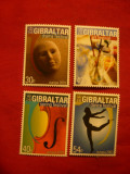 Serie- Europa 2003 -Festival de Primavara , Gibraltar 4 valori, Nestampilat