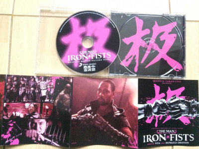 The man with the Iron Fists Motion Picture Soundtrack cd disc muzica rza hip hop foto