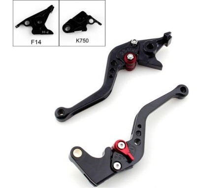 Set Manete Kawasaki ZX-6 ZZR600 ZX9R ZXR400 Z750S ER-5 ZR GPZ500S foto