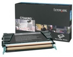 Cartus OEM Lexmark C734A2KG toner Black 8000 pagini foto