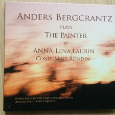 anders bergcrantz plays the painter lena laurin cd disc muzica contemporary jazz