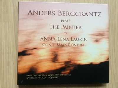 anders bergcrantz plays the painter lena laurin cd disc muzica contemporary jazz foto