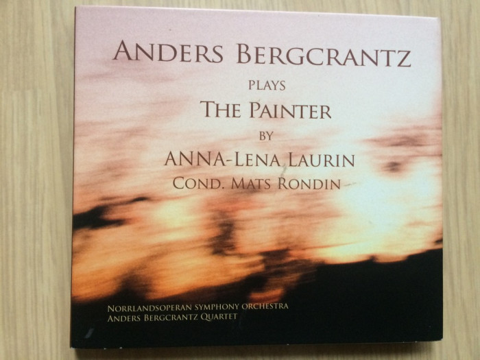 anders bergcrantz plays the painter lena laurin cd disc muzica contemporary jazz