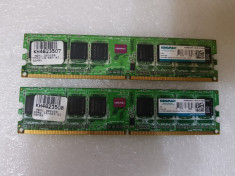 Memorie Kingmax 1GB DDR2 667MHz PC5300 KLCD48F-B8KB5 - poze reale foto