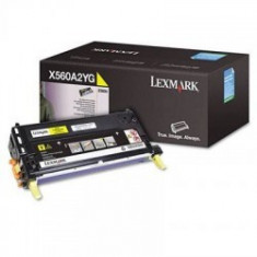 Cartus OEM Lexmark X560A2YG toner Yellow 4000 pagini foto