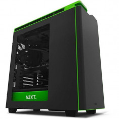 Carcasa NZXT H440 New Edition Black Green Window foto