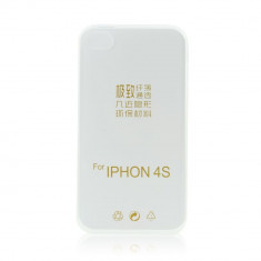Husa Apple iPhone 4/4S Ultra Slim 0.3mm Transparenta foto