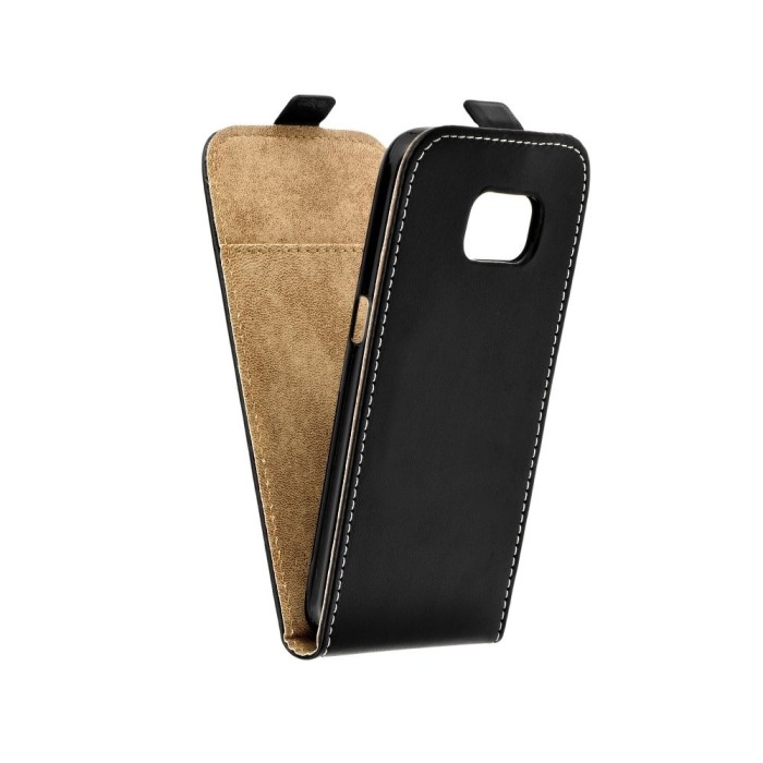 Husa Samsung Galaxy S7 Flip Slim Flexi Fresh Neagra foto mare Husa Samsung Galaxy S7 Flip Slim Flexi Fresh Neagra foto mare