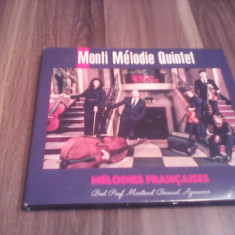 CD MONTI MELODIE QUINTET-MELODIES FRANCAISES BREL/PIAF//BECAUD/AZNAVOUR... 2015