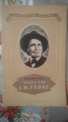 Viata lui J.H.Fabre-Edouard Maynial foto