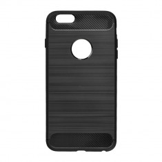 Husa Apple iPhone 6 Plus Forcell Carbon Neagra Carbon - CM10943 foto