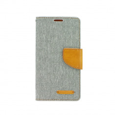 Husa Samsung Galaxy Xcover 3 Canvas Book Gri - CM03892 foto