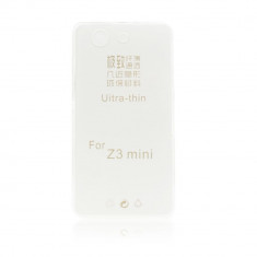 Husa Sony Xperia Z3 Compact Ultra Slim 0.3mm Transparenta - CM01159 foto