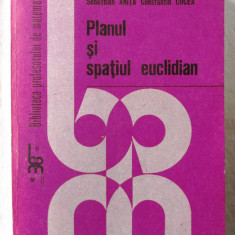 PLANUL SI SPATIUL EUCLIDIAN - Dan Branzei / S. Anita /C. Cocea, 1986. Carte noua