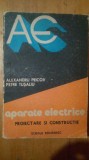 Aparate electrice-proiectare si constructie-A.Peicov,P.Tusaliu