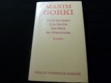 Maxim Gorki - romane